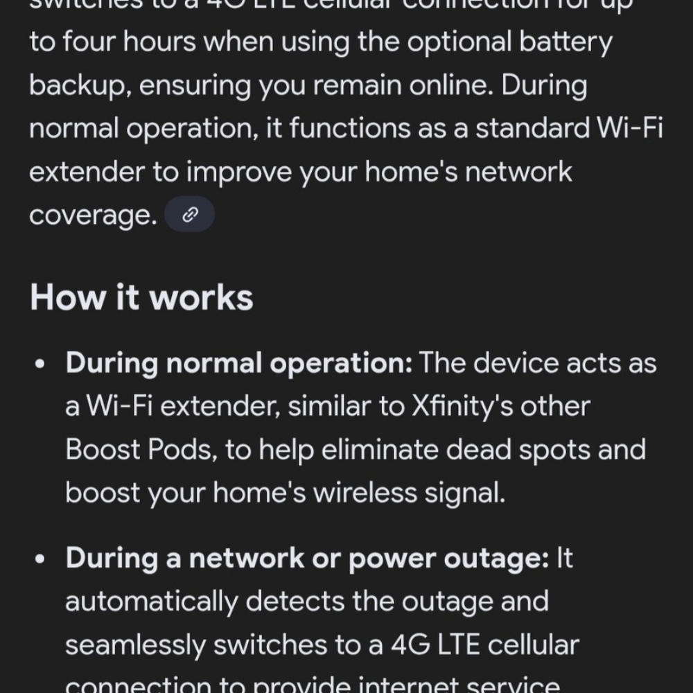 New XFinity White Storm-Ready WiFi Router Bundle With New Backup Battery - Picture 8 of 10
